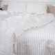 Простынь MirSon Бязь 17-0605 Stripe White 220x240 см (2200008053079) - изображение 2