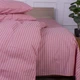 Простынь MirSon Ranforce Elite 17-0607 Stripe Pink 220x240 см (2200008054571) - изображение 2