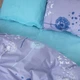 Простынь MirSon Бязь 17-0431-1 Turquoise valley Ментоловая King Size 220x240 см 100% Хлопок (2200008607951) - изображение 2
