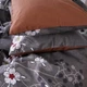 Простынь MirSon Бязь 17-0277-1 Rosebay Коричневая King Size 220x240 см 100% Хлопок (2200008616717) - изображение 4