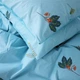 Простынь MirSon Бязь 17-4736 Green leaves 220x240 см (2200008926144) - изображение 5