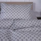 Простынь MirSon Бязь 17-4740 Rhombuses 220x240 см (2200008928223) - изображение 5