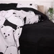 Простынь MirSon Бязь 17-4849 White bear 220x240 см (2200009583964) - изображение 1