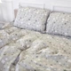 Простынь MirSon Бязь 17-0660 Gray sky 220x240 см (2200009620287) - изображение 4