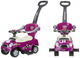 Jeździk Lean Cars Quick Coupe z phaczem Fioletowy (5902808151135) - obraz 5