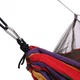 Туристический подвесной гамак с москитной сеткой Hammock 240x150 см разноцветный Гамак для отдыха с защитой от насекомых - изображение 7