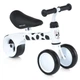 Біговел дитячий PROFI KIDS MBB 1018-4D з колесами EVA 6 дюймів, сталева рама, регульоване сидіння, Білий - зображення 1