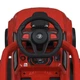 Каталка-толокар BAMBI RACER M 5900EL-3 з батьківською ручкою, м'яке сидіння екошкіра, колеса EVA, музика, світло, Червоний - зображення 2