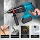 Аккумуляторный перфоратор KRAFFTEC 48V с 2 аккумуляторами 4.0Ah в кейсе - изображение 3
