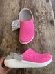 Дитячі крокси для дівчинки Crocs LiteRide Clogs Electric Pink/White (32/33, яскраво-рожевий) - зображення 2