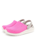 Дитячі крокси для дівчинки Crocs LiteRide Clogs Electric Pink/White (32/33, яскраво-рожевий) - зображення 12
