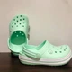 Дитячі крокси для дівчинки Crocs Crocband Clog Kids Neo Mint (29/30, м'ятні) - зображення 2