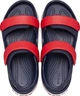 Дитячі сандалі для хлопчика Crocs Toddler Crocband Cruiser Sandal Navy Varsity Red (31/32, синій) - зображення 3