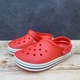 Чоловічі крокси Crocs Off Court Clog Logo Tomato (40-41, червоний) - изображение 7