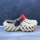 Чоловічі Крокс Єхо Бежеві Клог Crocs Echo Clog Sesame (38-39, бежевий) - зображення 13