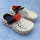 Чоловічі Крокс Єхо Бежеві Клог Crocs Echo Clog Sesame (38-39, бежевий) - зображення 15