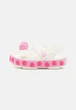 Крокс сандалі білі дитячі crocs crocband cruiser pet sandal white pink tweed (34/35, білий) - зображення 9