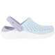 Дитячі крокси для дівчинки Crocs Literide Kids Mineral Blue/White (32/33, блакитні) - изображение 9