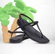 Жіночі сандалі Crocs Miami Thong Flip Black (37-38, чорний) - зображення 4