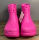 Жіночі гумові чоботи Crocs Crush Rain Boot Juice (36, яскраво-розовий) - зображення 9