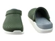 Чоловічі крокси Crocs LiteRide Clog Army Green/White (38-39, зелений) - зображення 11