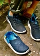 Дитячі крокси-кросівки для Хлопчиків Crocs Literide Kids Pacer Navy/White (33/34, синій) - изображение 9