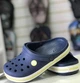Дитячі крокси-сабо для хлопчика Crocs Crocband Clog Navy/Citrus (30/31, синий) - изображение 3