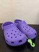 Дитячі крокси для дівчинки Crocs Cdog Classic Kids Purple (32/33, фіолетовий) - зображення 6