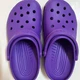 Дитячі крокси для дівчинки Crocs Cdog Classic Kids Purple (32/33, фіолетовий) - зображення 9