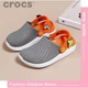 Дитячі крокси-сабо для хлопчика Crocs Literide Kids Charcoal/White (33/34, сірий) - изображение 2