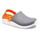 Дитячі крокси-сабо для хлопчика Crocs Literide Kids Charcoal/White (33/34, сірий) - изображение 4