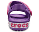 Дитячі сандалії для дівчинки Crocs Crocband Sandal Amethyst/Paradise Pink (34/35, фіолетовий) - зображення 4