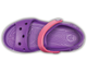 Дитячі сандалії для дівчинки Crocs Crocband Sandal Amethyst/Paradise Pink (34/35, фіолетовий) - зображення 5