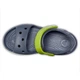 Дитячі сандалії для хлопчика Crocs Bayaband Sandal Kids Charcoal (27/28, сірі) - зображення 7