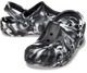 Чоловічі крокси Crocs Baya Marbled Clog Black/White (48/49, чорний) - зображення 1