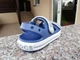 Дитячі сандалі для хлопчика Crocs Toddler Crocband Cruiser Sandal Blue Grey (31/32, синій) - зображення 2