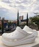 Жіночі крокси Crocs Classic Crush Clog White (42-43, білий) - зображення 4