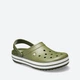 Чоловічі крокси Crocs Crocband Clog Army Green (42-43, хакі) - зображення 7
