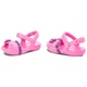 Дитячі сандалії для дівчинки Crocs Lina Sandal Party Pink Kids (24/25, рожевий) - зображення 4