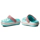 Дитячі крокси для дівчинки Crocs Crocband Kids Ice Blue/White (31/32, блакитні) - изображение 14