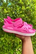 Дитячі сандалії Crocs Preschool Crocband II Sandal Paradise Pink/Carnation (32/33, розовий) - зображення 2
