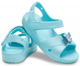 Дитячі сандалії для дівчинки Crocs Classic Kids Cross-Strap Sandal Ice Blue (27/28, блакитні) - изображение 1