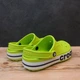 Дитячі крокси-сабо для хлопчика Crocs Bayaband Clog Kids' Lime Punch/Navy (25/26, зелений) - изображение 8