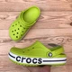 Дитячі крокси-сабо для хлопчика Crocs Bayaband Clog Kids' Lime Punch/Navy (25/26, зелений) - изображение 13