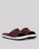 Жіночі шльопанці Crocs Bayaband Slide Burgundy (36-37, бургундія) - зображення 4