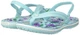 Крокс Крокбенд Фліп Вьетнамки Голубі Kids' Crocband™ Floral Strap Flip Ice Blue (29/30, блакитні) - изображение 4