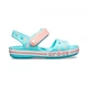 Дитячі сандалії для дівчинки Crocs Bayaband Sandal Kids Pool (32/33, блакитні) - зображення 6