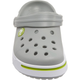Дитячі кроксі-сабо для хлопчика Crocs Crocband II ClogKids Light Grey/Volt Green - зображення 8