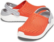 Дитячі крокси-сабо для хлопчика Crocs LiteRide Clogs Tangerine/White (23/24, помаранчевий) - изображение 1