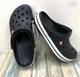 Чоловічі крокси Crocs Crocband Clog Black (40-41, чорний) - зображення 3